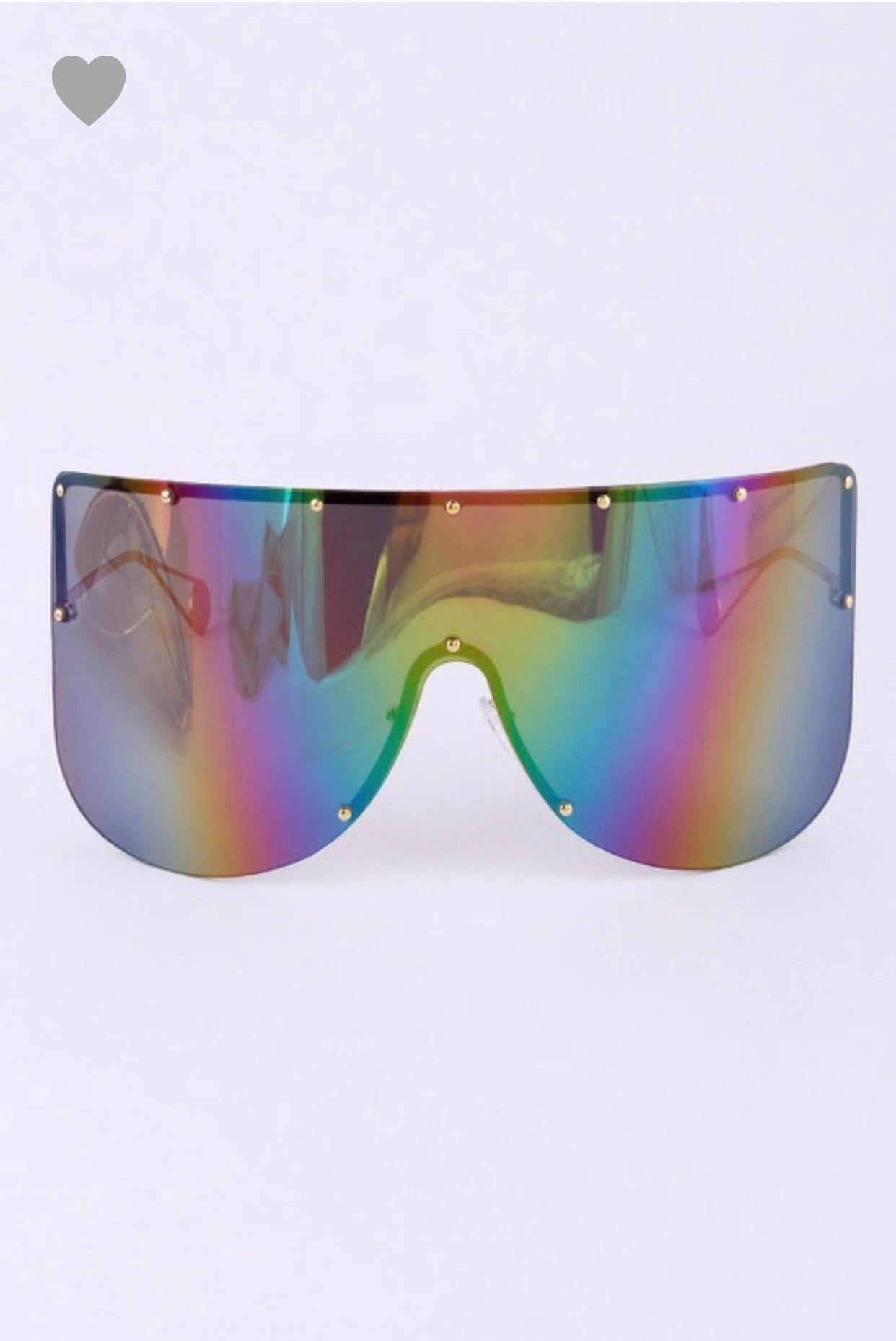 OVERSIZED ICONIC SUNGLASSES- COLORFUL - Semai House Of fashion