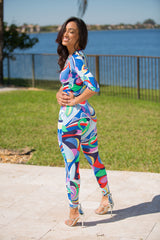 Gloria - Colorful Lifestyle jumpsuit - Semai House Of fashion
