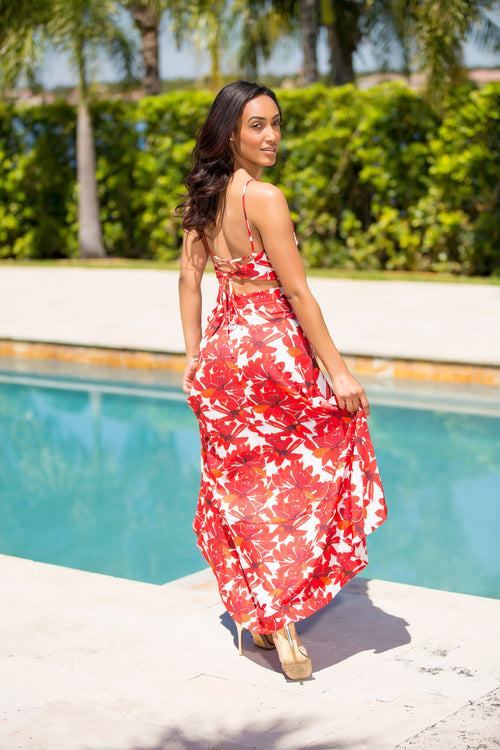 Scarlett - Flirting Around Skirt Set - Semai House Of fashion
