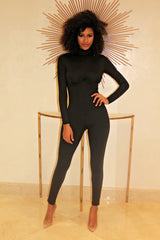 This Solid To Have Jumpsuit- Black - Semai House Of fashion