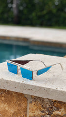 Level Up Sunglasses - Blue - Semai House Of fashion