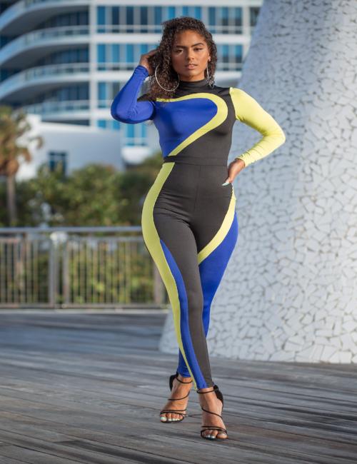 Nadine - Spring Splash Jumpsuit