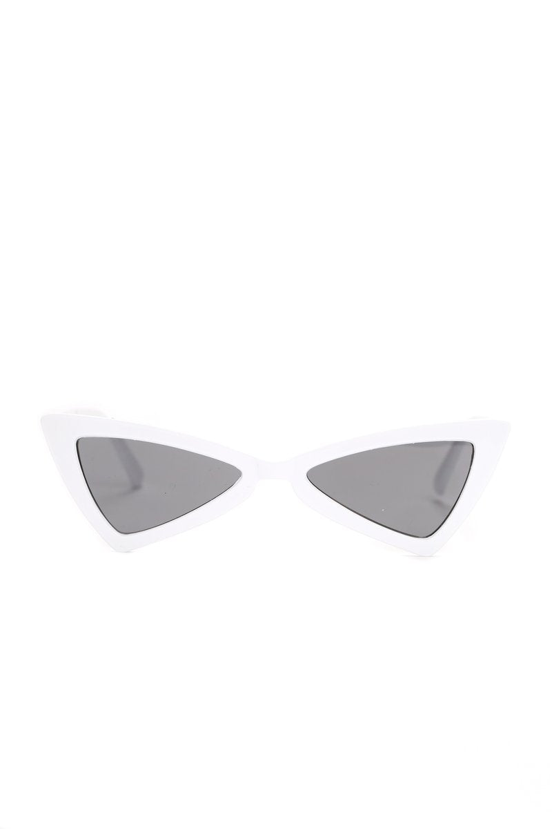 Women's Retro High Pointed Cat Eye Sunglasses - Red - Semai House Of fashion
