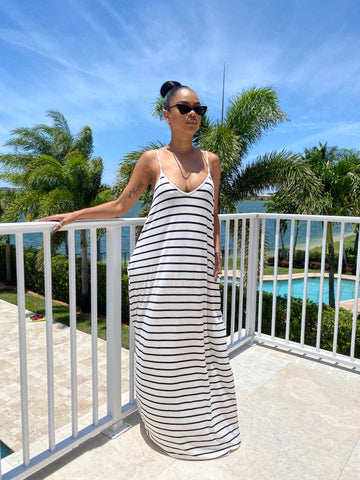 Julia Head Wrap Maxi Dress