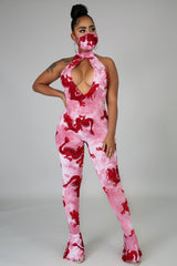 Dragon Down Jumpsuit - Semai House Of fashion