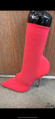 Mid Calf High sock Booties - Semai House Of fashion