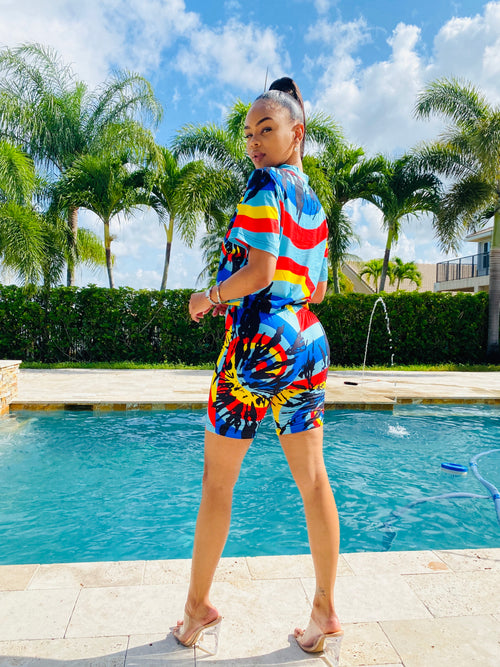 Splash Tie Dye Set - Semai House Of fashion