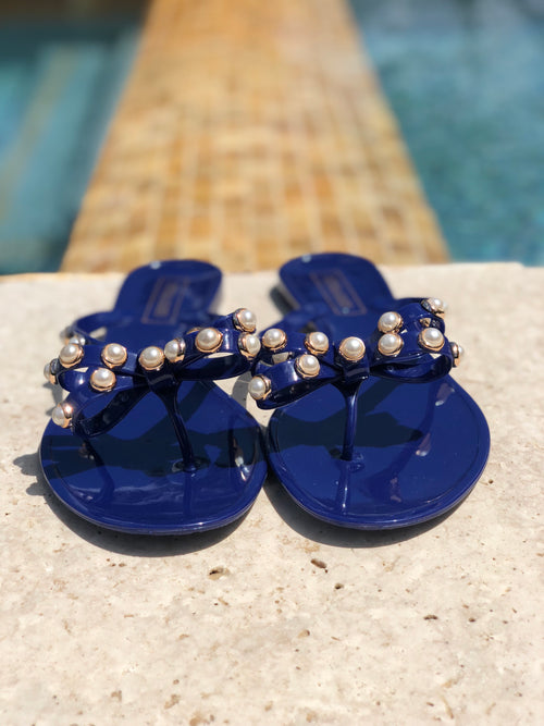 Pearl Flat Sandals - Semai House Of fashion