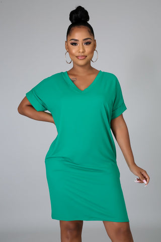 Lounge Max Dress Orange