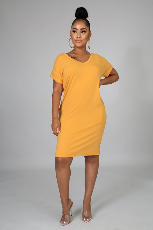 EVERYDAY T-SHIRT MINI DRESS - Semai House Of fashion