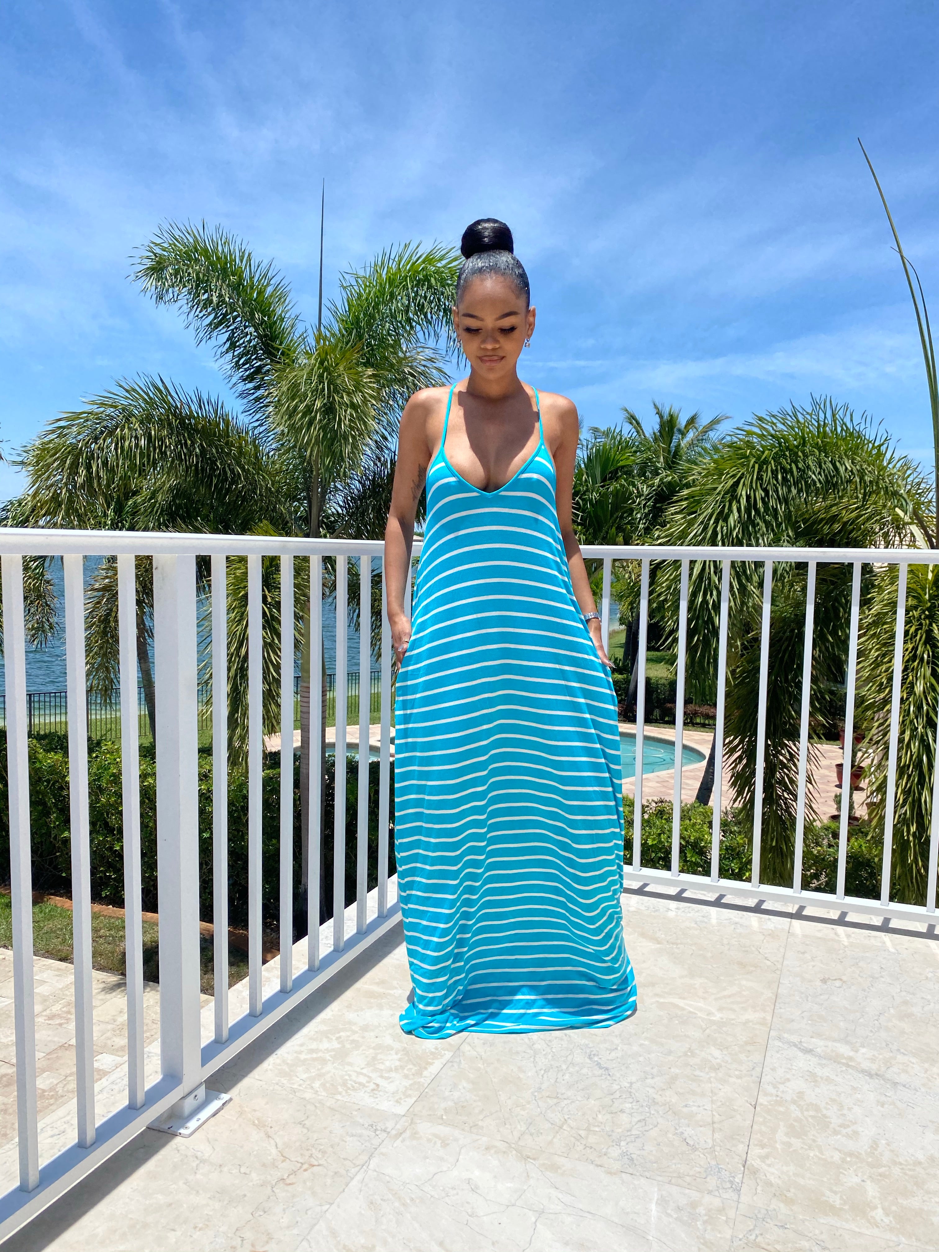 Keeping it cute and simple- Ice Blue - Semai House Of fashion