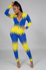 A jumpsuit Of two colors - Semai House Of fashion
