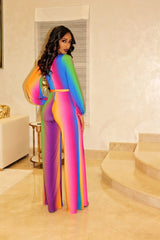 Don’t Ignore Me Multi Color Jumpsuit - Semai House Of fashion