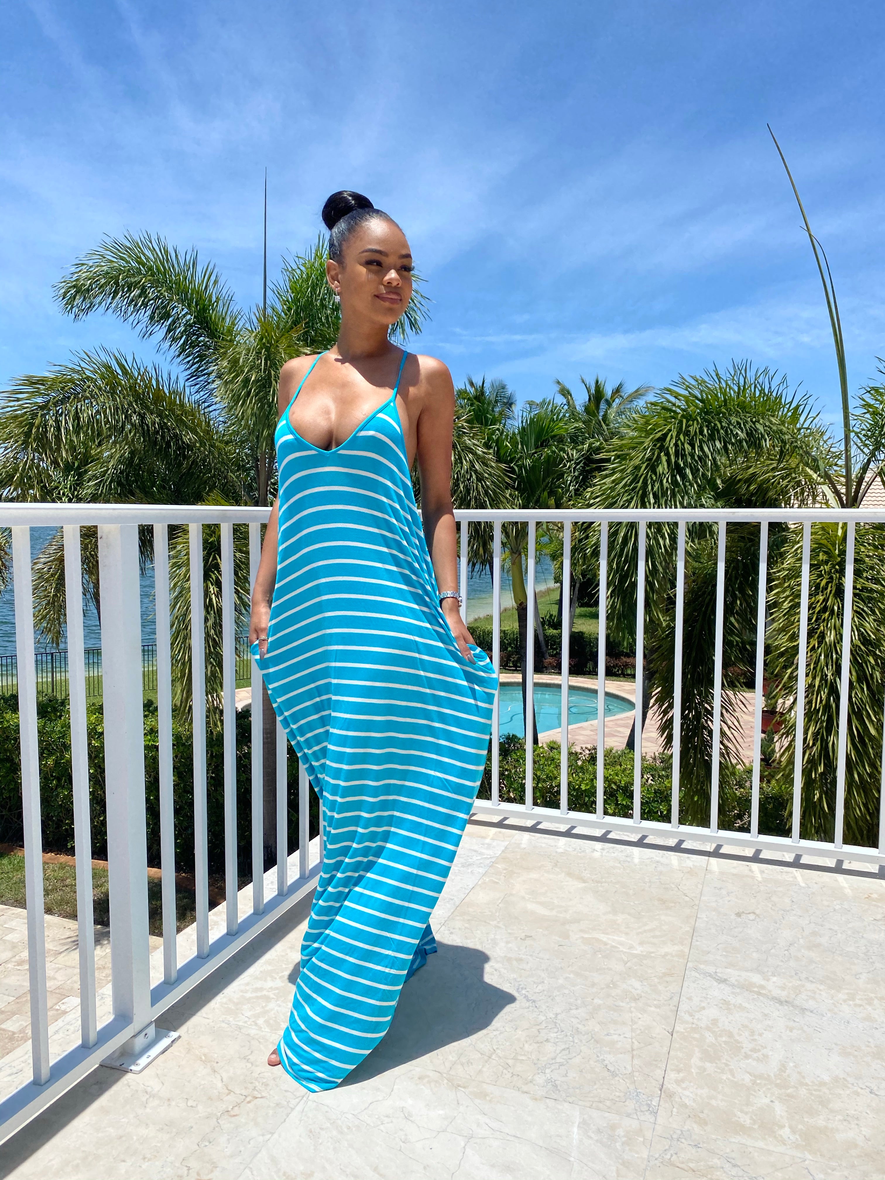 Keeping it cute and simple- Ice Blue - Semai House Of fashion