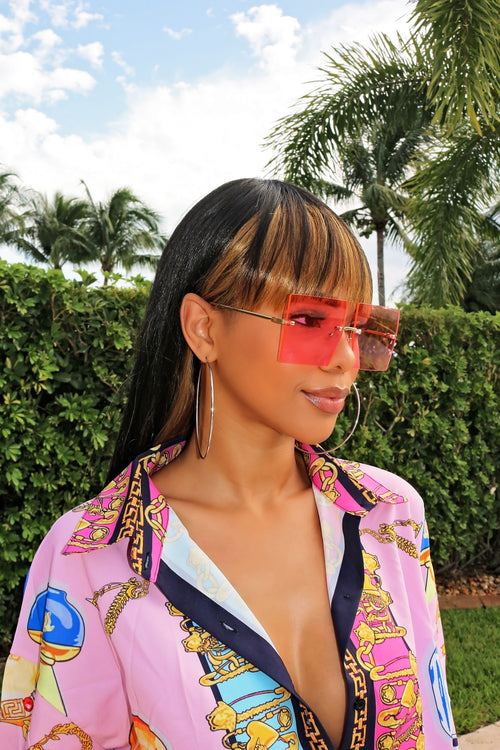 Onesize classic UV 400 Shades- pink